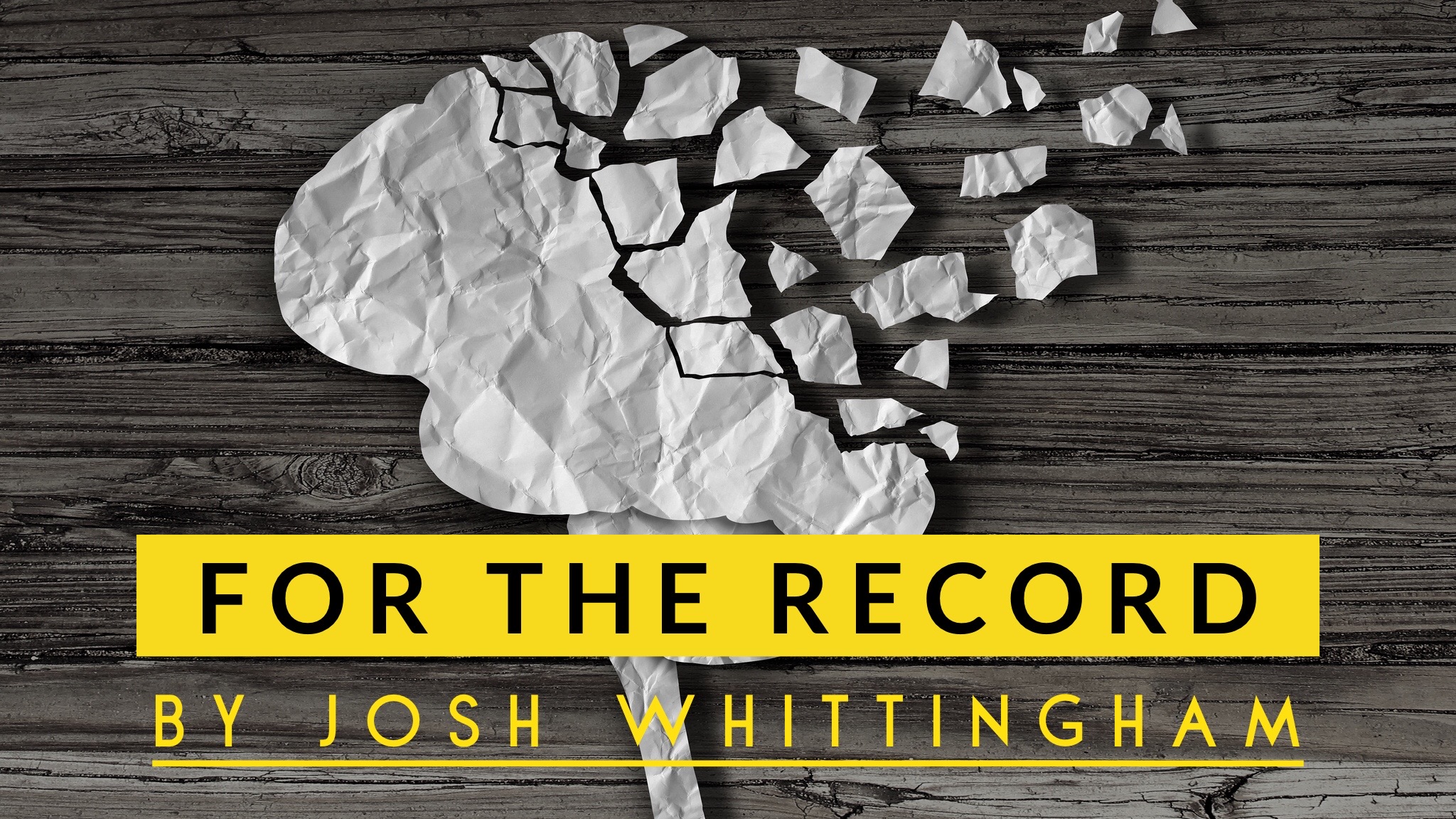 For The Record, an audio drama by Josh Whittingham.